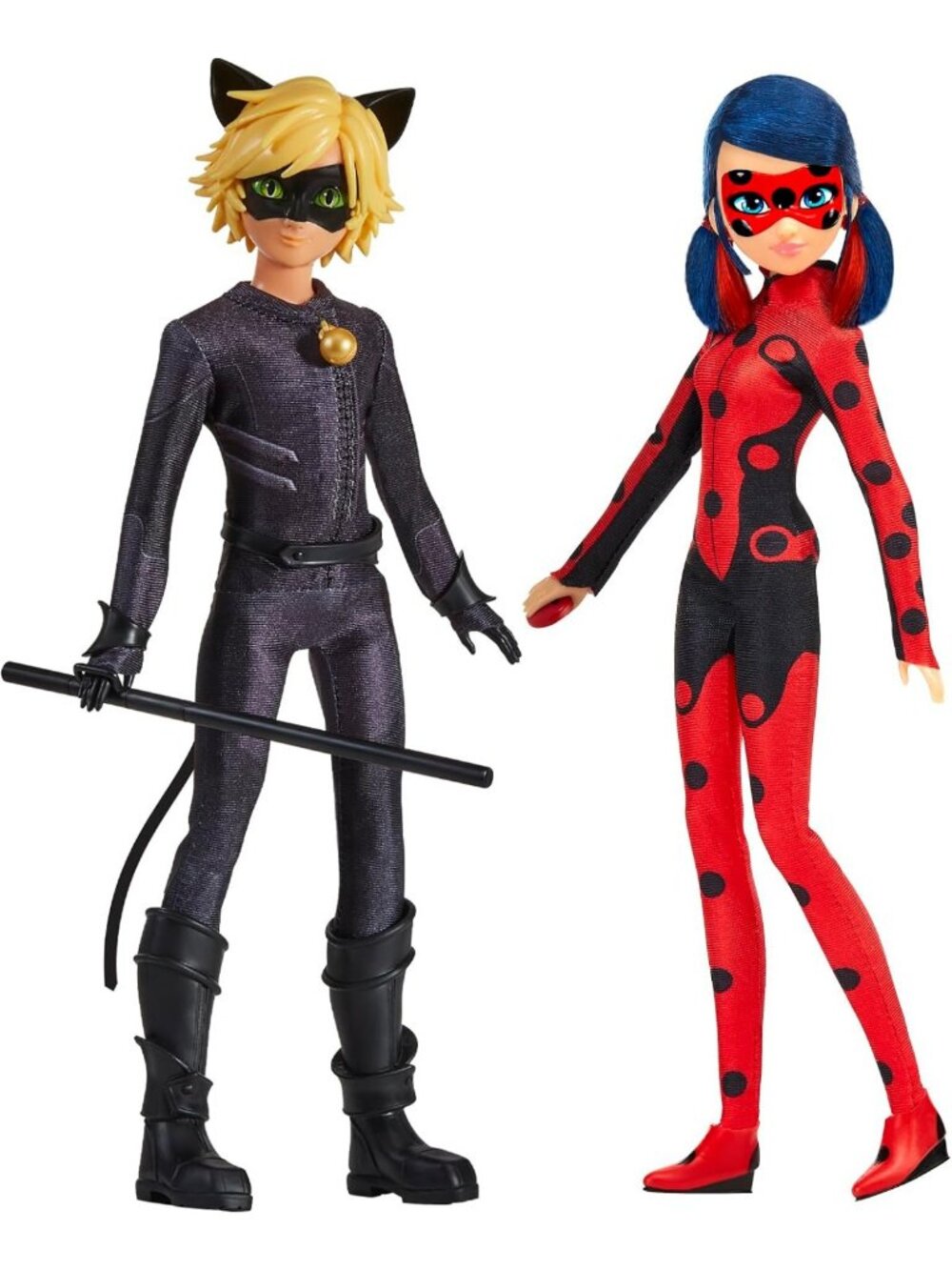 Miraculous Ladybug & Cat Noir Season 6 Action Figures 2-Pack - Collectible Toys